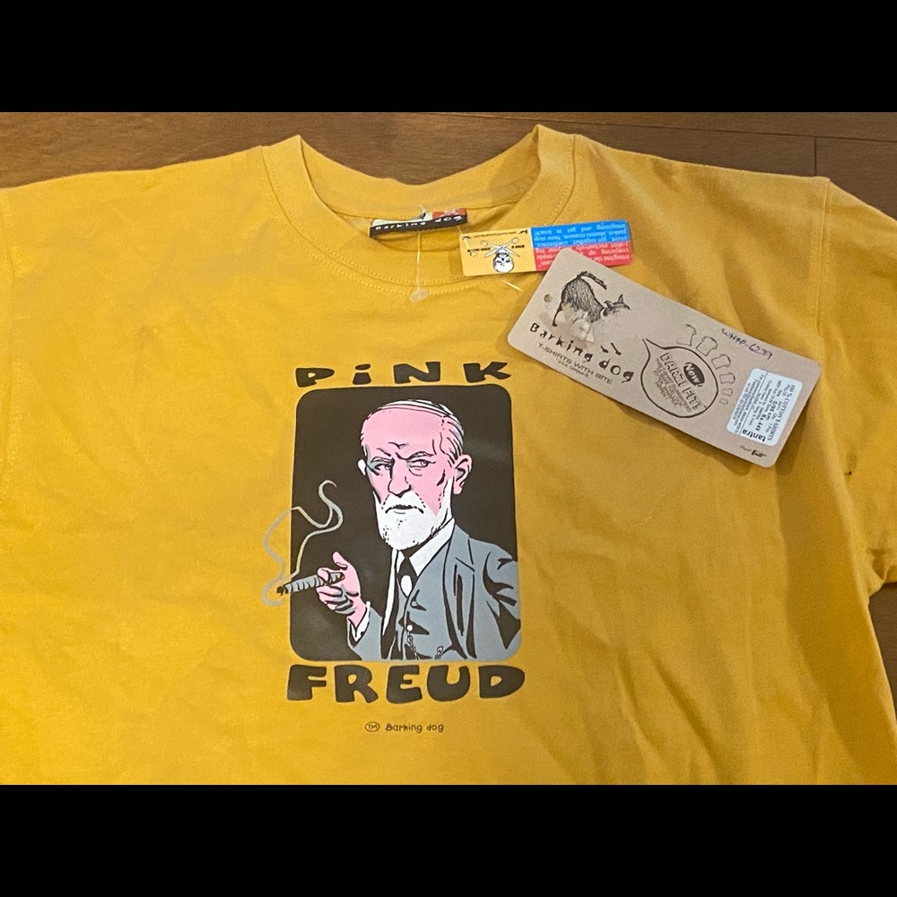 PINK FREUD PUN SHIRT